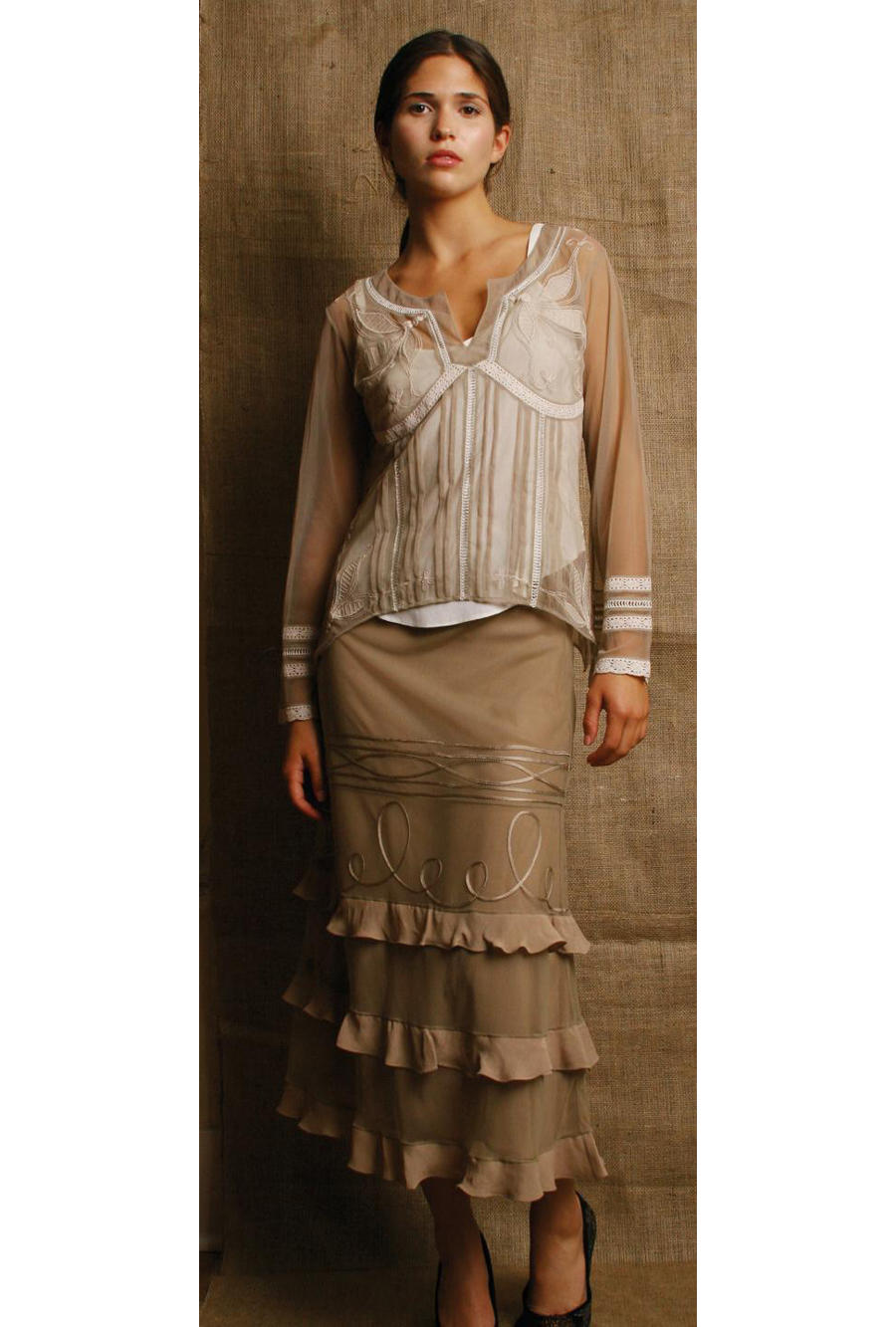 Sage Skirt Set