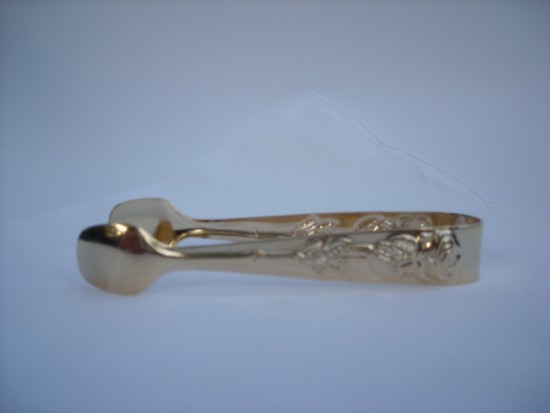 Gold Sugar Tongs